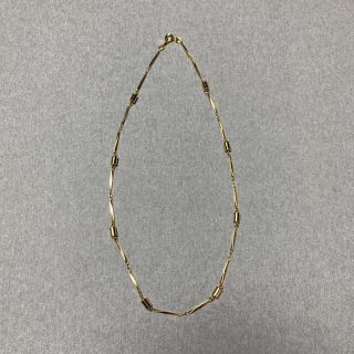 80s vintage gold plated 磁気 デザイン　ネックレス(ネックレス)