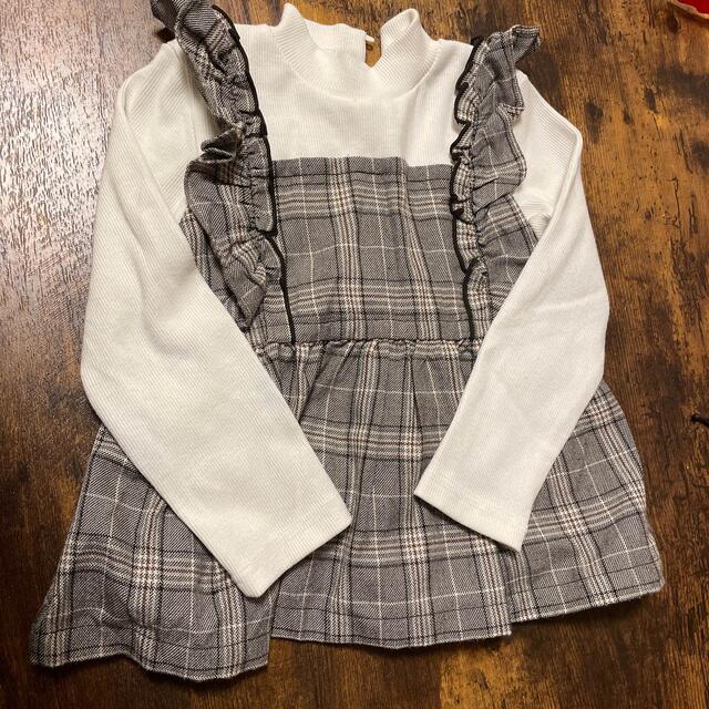 petit main(プティマイン)のプティマイン  チュニック キッズ/ベビー/マタニティのキッズ服女の子用(90cm~)(Tシャツ/カットソー)の商品写真