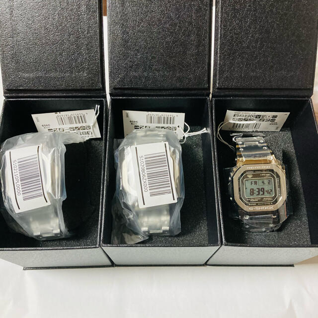 国内正規品  CASIO G-SHOCK　GMW-B5000D-1JF　3個