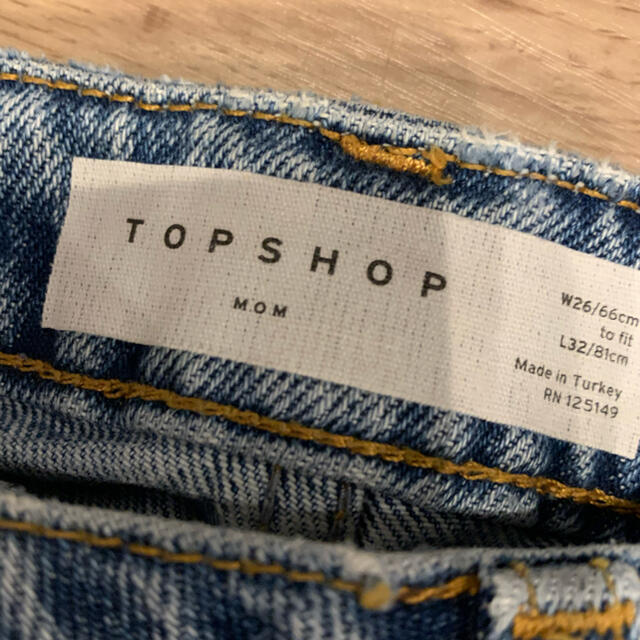 TOPSHOP(トップショップ)のTOPSHOP デニム　ストレートデニム レディースのパンツ(デニム/ジーンズ)の商品写真