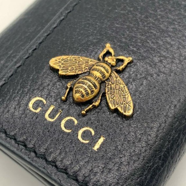 Gucci(グッチ)の鑑定済✨GUCCI グッチ アニマリエ ビー レザー 六連 キーケース✨ メンズのファッション小物(キーケース)の商品写真