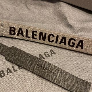 Balenciaga - 新品 バレンシアガ キーリング エブリデイ シルバー 銀