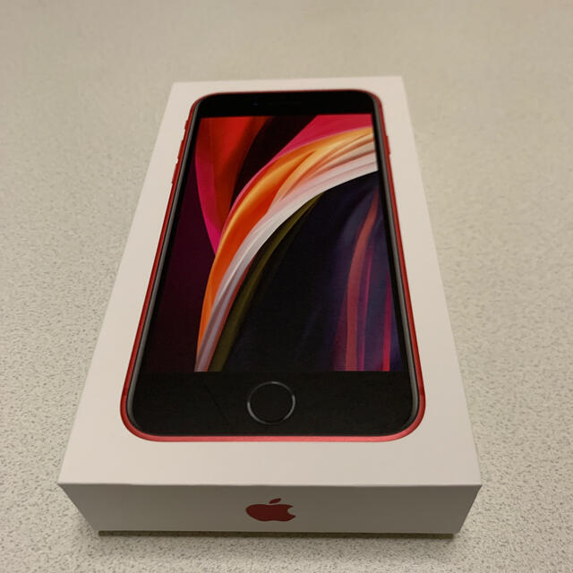 Apple SE2 スマートフォン/携帯電話 64gb(RED) みかん様専用（新品未使用品）iPhone SE2