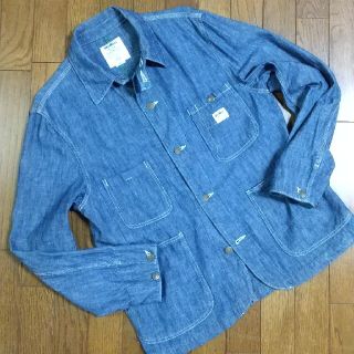 オシュコシュ(OshKosh)のオシュコシュ　シャンブレーカバーオール(カバーオール)