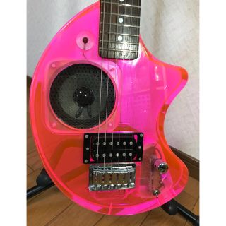 フェルナンデス(Fernandes)のフェルナンデス   ZO-3     アクリルピンク❣️  美品‼️(エレキギター)