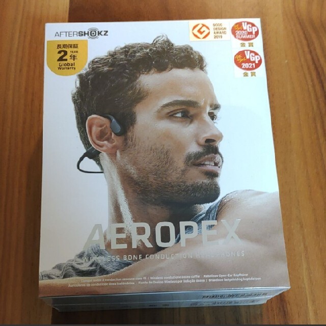 新品未開封　AFTERSHOKZ AEROPEX COSMIC BLACK