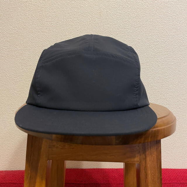 COMOLI(コモリ)のBROOXON ＋A.H BUG CAP ブラック　フィナム　長谷川昭雄 メンズの帽子(キャップ)の商品写真