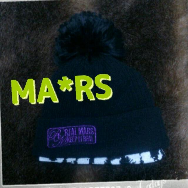 MA＊RS(マーズ)のMA*RS ♡ ニット帽 レディースの帽子(ニット帽/ビーニー)の商品写真
