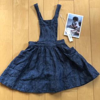 ボンポワン　ジャンパースカート　サロペット　4a 110キッズ服(女の子用) 100cm~