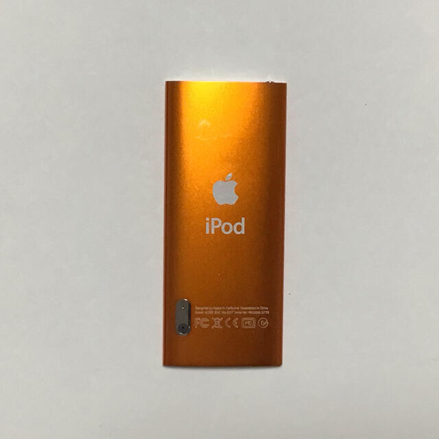 Apple(アップル)のiPod nano 5世代　16GB オレンジ スマホ/家電/カメラのオーディオ機器(ポータブルプレーヤー)の商品写真