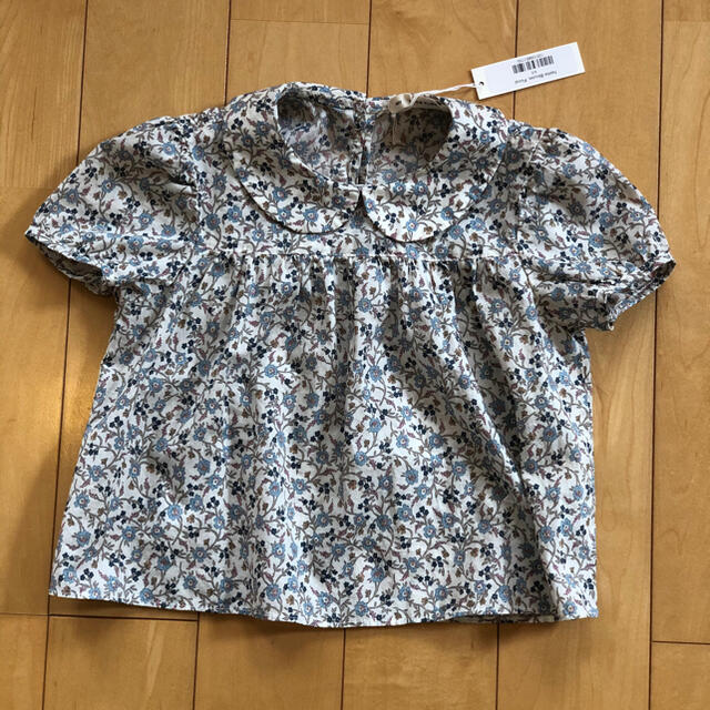 キッズ服女の子用(90cm~)soor ploom soorploom ブラウス　花柄　4-5y