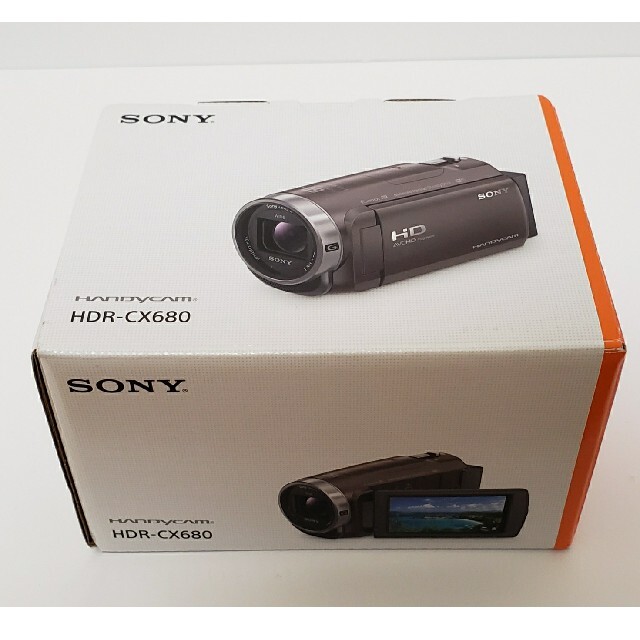 SONY 新品未開封　デジタルビデオカメラ HDR-CX680(W)