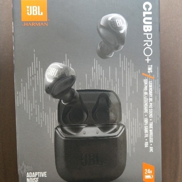 JBL CLUB PRO + TWS 完全ワイヤレスイヤホン美品 スマホ/家電/カメラのオーディオ機器(ヘッドフォン/イヤフォン)の商品写真