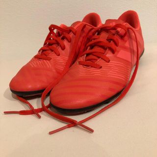 アディダス(adidas)のアディダス ネメシス キッズ サッカースパイク CP9207-EFM45RED(シューズ)