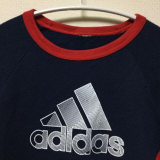 アディダス(adidas)のアディダストレーナー＊ネイビー＊130＊adidas(Tシャツ/カットソー)