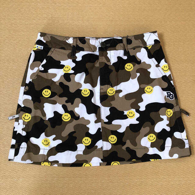 新品☆2020SSパーリーゲイツニコちゃん✖️カモフラ柄スカート 新品☆2020SSパーリーゲイツニコちゃん✖️カモフラ柄スカート