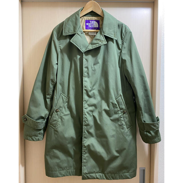 PURPLE LABEL ノースフェイス ステンカラーコートメンズ