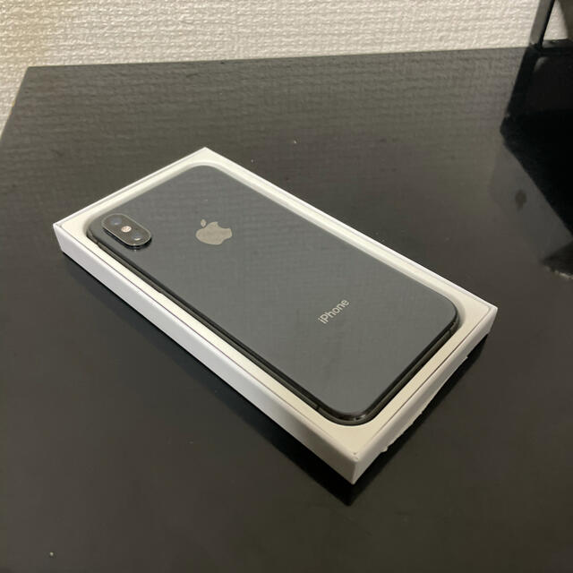 ★再値下げ★【美品】iPhoneXs 256GB SIMフリー ブラックスマホ/家電/カメラ