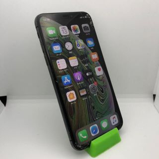 ジャンク 画面割れ SIMフリー iPhoneXs 256GB 本体のみ(スマートフォン本体)