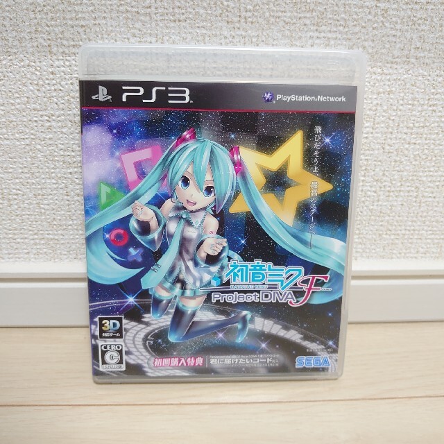 PlayStation3(プレイステーション3)の初音ミク -プロジェクト ディーヴァ- F PS3 エンタメ/ホビーのゲームソフト/ゲーム機本体(家庭用ゲームソフト)の商品写真