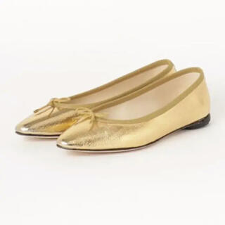 レペット(repetto)のrepetto Narde Ballerinas OrJaune 37.5(バレエシューズ)