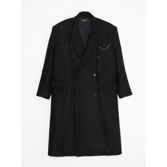 SHOOP(シュープ)のShoop 20aw oversized fringe coat メンズのジャケット/アウター(ステンカラーコート)の商品写真