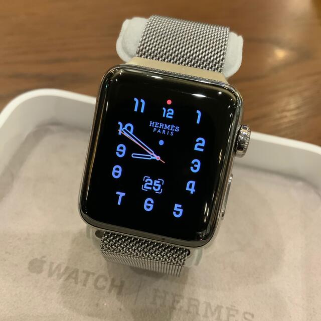 Hermes(エルメス)の(正規品) Apple Watch エルメス series3 セルラー 38mm メンズの時計(腕時計(デジタル))の商品写真