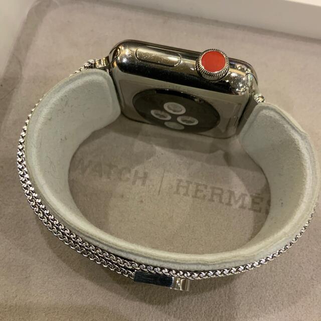 Hermes(エルメス)の(正規品) Apple Watch エルメス series3 セルラー 38mm メンズの時計(腕時計(デジタル))の商品写真