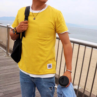 ルーカ(RVCA)のSafariコーデ☆LUSSO SURF wave patch Tシャツ　M(Tシャツ/カットソー(半袖/袖なし))