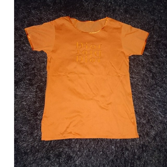 Christian Dior(クリスチャンディオール)のDior オレンジトップス レディースのトップス(Tシャツ(半袖/袖なし))の商品写真