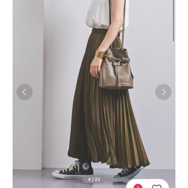 UWCS アコーディオン　プリーツスカート レディースのスカート(ロングスカート)の商品写真