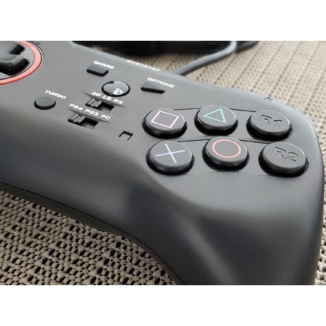 PlayStation4(プレイステーション4)のファイティングコマンダー pro for PS4 / PS3 / PC スマホ/家電/カメラのPC/タブレット(PC周辺機器)の商品写真