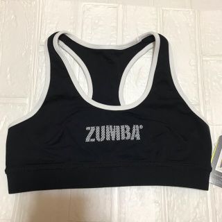 ズンバ(Zumba)のZUMBA ブラトップ　Ｍサイズ　新品　タグ付き　お買い得♡(トレーニング用品)