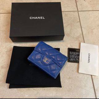 シャネル(CHANEL)のCHANEL シャネル3つ折りミニ財布(財布)