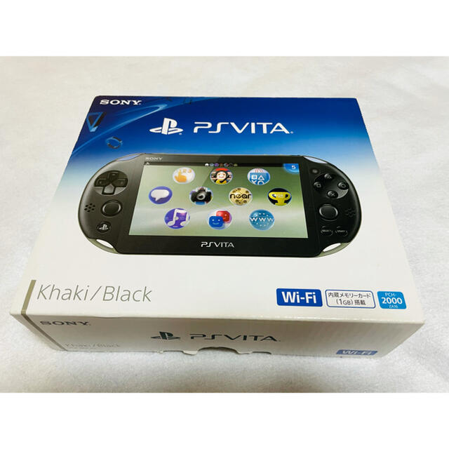 ☆本体未使用品☆ PSVita PCH-2000 ZA16  カーキブラック