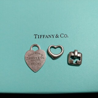 ティファニー(Tiffany & Co.)のティファニー　ネックレスヘッド　シルバー　3点セット(ネックレス)