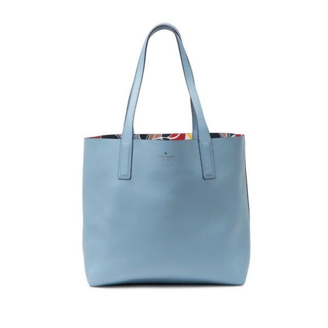 ★SALE☆【kate spade】レザーmyaリバーシブルフローラルトート