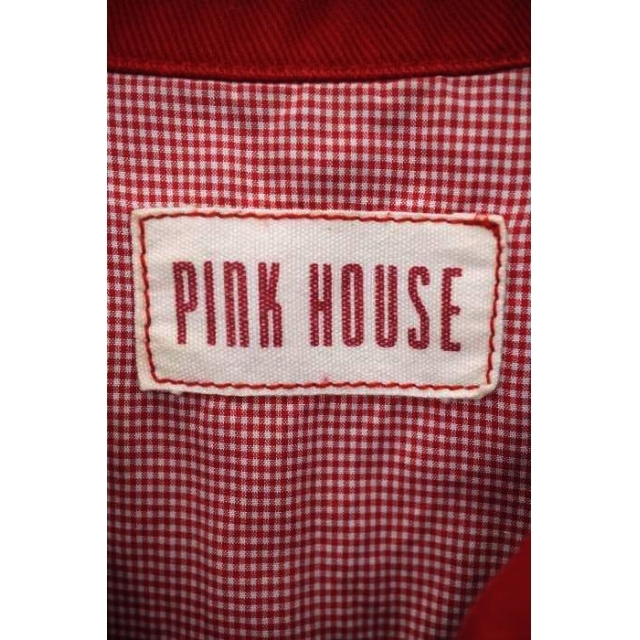 PINK HOUSE(ピンクハウス)のPINK HOUSE（ピンクハウス） バックロゴ ショップコート レディース レディースのジャケット/アウター(その他)の商品写真