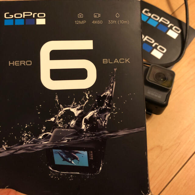 GoPro(ゴープロ)のgopro hero6 スマホ/家電/カメラのカメラ(コンパクトデジタルカメラ)の商品写真