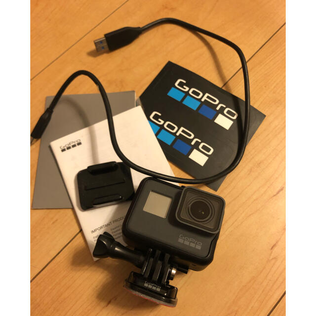 GoPro(ゴープロ)のgopro hero6 スマホ/家電/カメラのカメラ(コンパクトデジタルカメラ)の商品写真