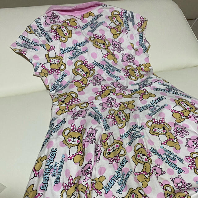 EARTHMAGIC(アースマジック)のアースマジック　ワンピース　130 キッズ/ベビー/マタニティのキッズ服女の子用(90cm~)(ワンピース)の商品写真