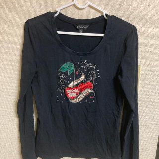 エポカ(EPOCA)のEPOCA ロンT   80's 風　40サイズ　ITL(Tシャツ(長袖/七分))