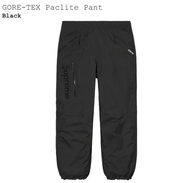 Supreme - Supreme 21SS GORE-TEX Paclite Pant S 黒の通販 by