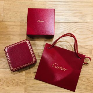 カルティエ(Cartier)のカルティエ ネックレスケース 空箱 ショップ袋(ショップ袋)