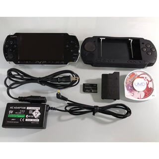 プレイステーションポータブル(PlayStation Portable)のPSP-3000  ピアノブラック(携帯用ゲーム機本体)