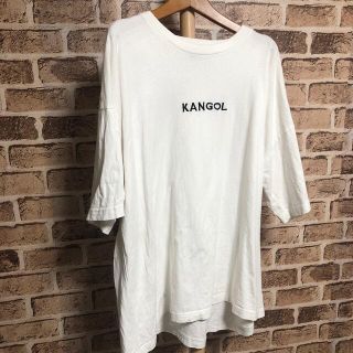 カンゴール(KANGOL)のKANGOL Tシャツ F ホワイト　品番37(Tシャツ/カットソー(半袖/袖なし))