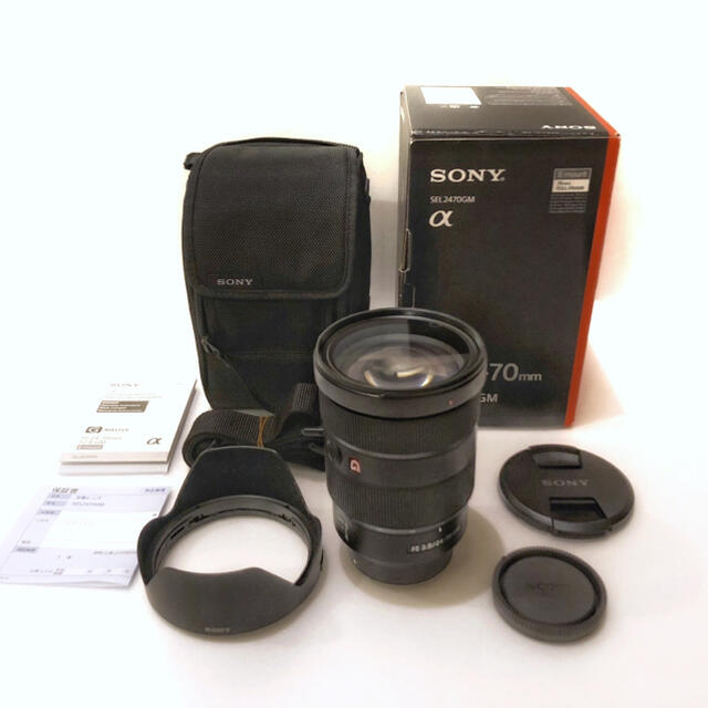 SONY(ソニー)のメーカー保証有　SEL2470GM Sony FE24-70mm F2.8 GM スマホ/家電/カメラのカメラ(レンズ(ズーム))の商品写真