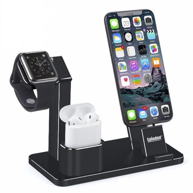 iPhone12対応Apple Watch iPad mini充電スタンドドックiPhone12充電器ドック