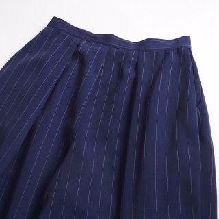 Ray BEAMS ピンストライプ ワイドクロップド パンツ 他1点-