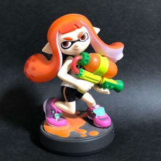 ニンテンドウ(任天堂)のamiibo スプラトゥーン2 イカガール　オレンジ(ゲームキャラクター)